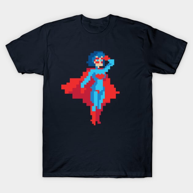 Superheroine Jenny T-Shirt by wamtees